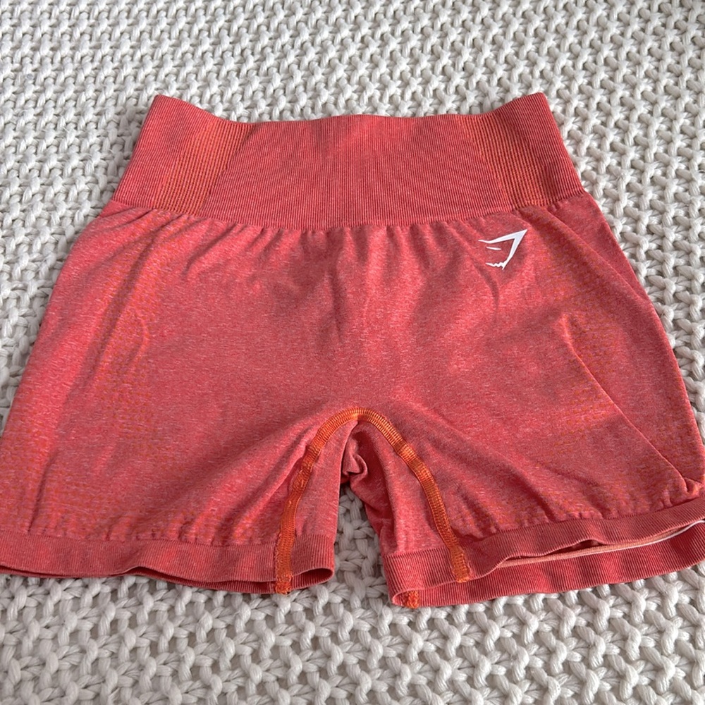 Gymshark Vital Seamless Shorts Coral